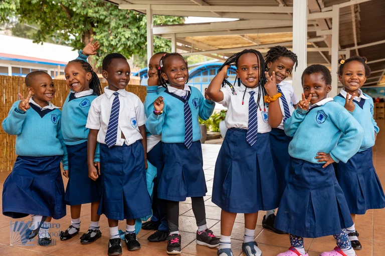 Students at Pharo School Kigali 