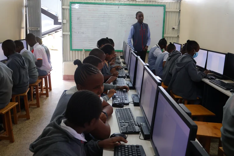 Pupils ICT learning .JPG nairobi